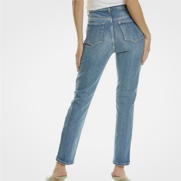 Current/Elliott jeans high rise cigarette jeans Shetland Blue size 28 - Picture 2 of 12